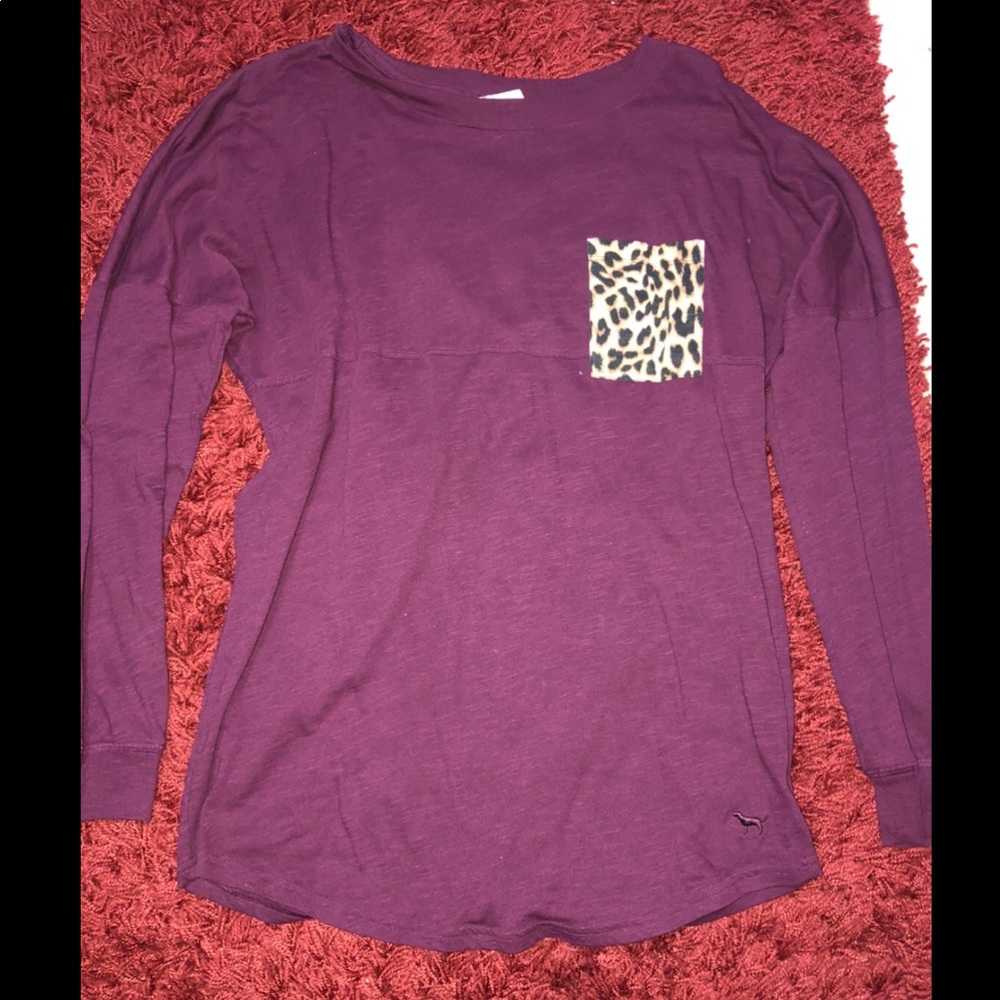 Long-Sleeve PINK top